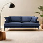 Atelier Del Sofa Papira Sofá de 3 plazas Azul marino